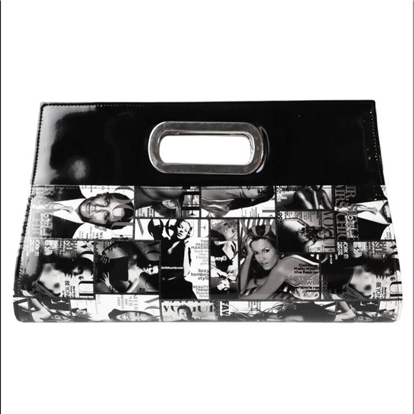 Olivia Miller Cut Handle Magazine Clutch - Picture 1 of 14